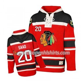 Chicago Blackhawks Brandon Saad 20 Rood Hoodie Sawyer - Mannen